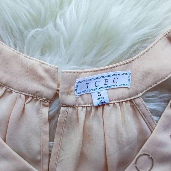 TCEC Sleeveless blouse High low - Picture 5 of 8